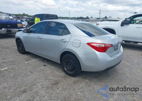 2017 Toyota Corolla Le from USA, damaged, VIN 5YFBURHE7HP715912